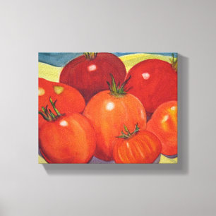 Toile Tomates de mon jardin