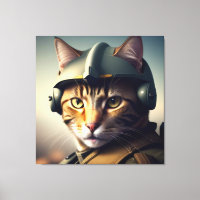 TOP CAT GUN PILOTE SÉRIE NO 2 ART IMPRIMER