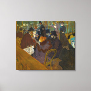 Toile Toulouse-Lautrec - Au Moulin Rouge