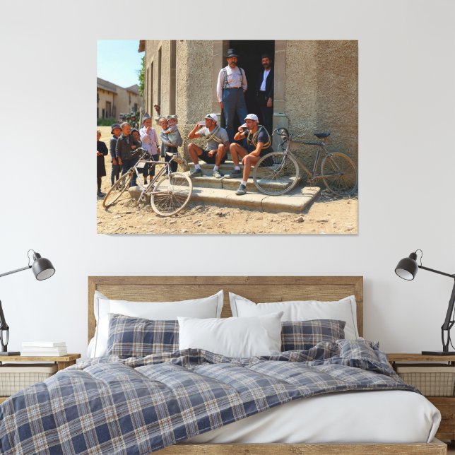 Toile Tour de France 1921 Après La Scène Temps De La Biè (Insitu(Chambre))