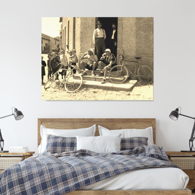 Toile Tour de France 1921 Après La Scène Temps De La Biè (Insitu(Chambre))