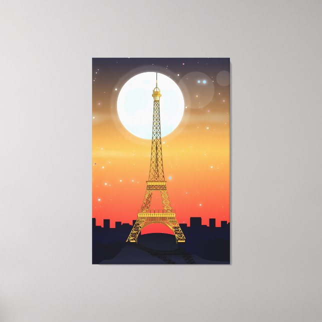 Toile Tour Eiffel (Recto)