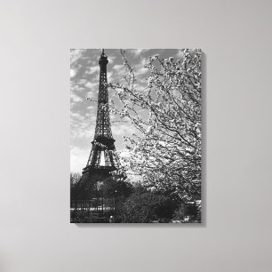 Toile Tour Eiffel Paris vintage