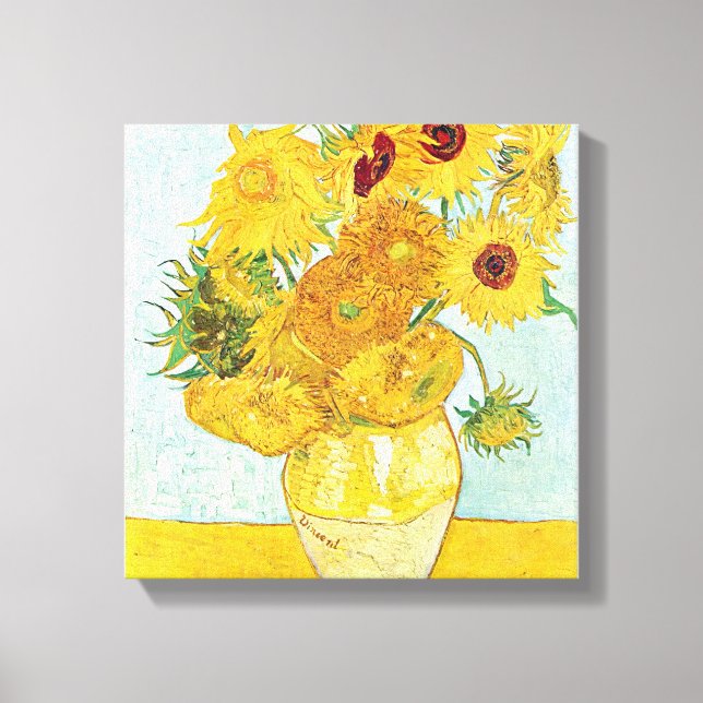 Toile tournesol par Vincent Van Gogh, post impressionnis (Recto)