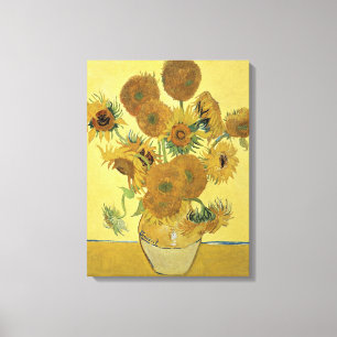 Toile Tournesols de Vincent van Gogh  , 1888