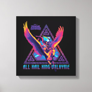 Toile Tous Hail King Valkyrie Psychedelic Graphisme