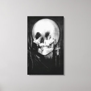 Toile "Tout est vanité" par C. Allan Gilbert