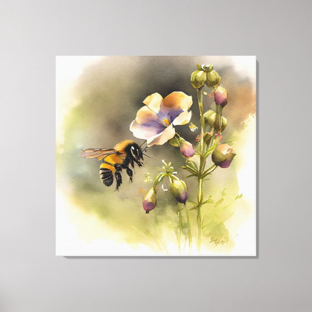 Toile Tout sur les abeilles I (Recto)
