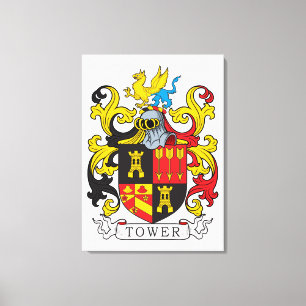Toile Tower Family Crest