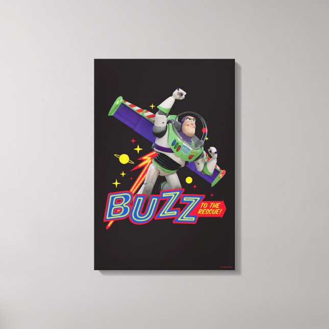 Toile Toy Story 4 | Buzz À La Secourt ! (Recto)