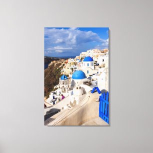 Toile Traditional Greek Houses
