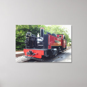 TOILE TRAIN À VAPEUR