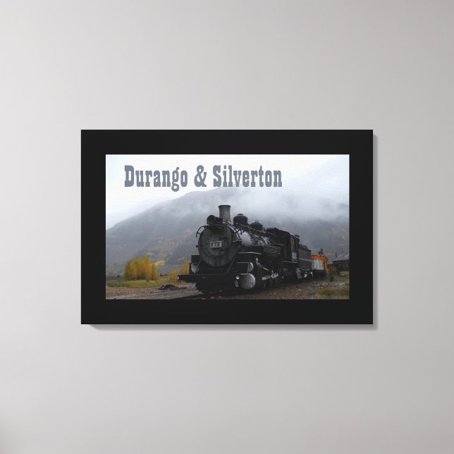 Toile Train de Durango et Silverton (Recto)