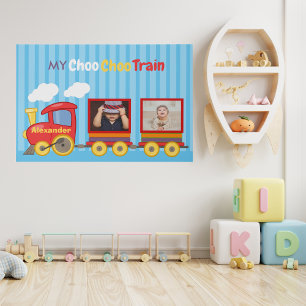 Toile Train Jouet Toddler Boys Birthday Blue