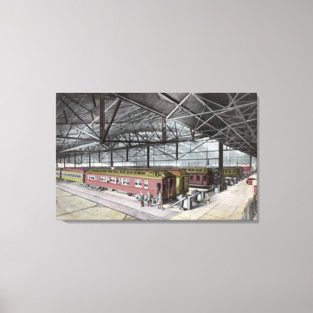 Toile Train Shed à Union Station (Recto)