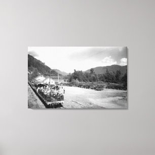 Toile Train touristique du projet Skagit