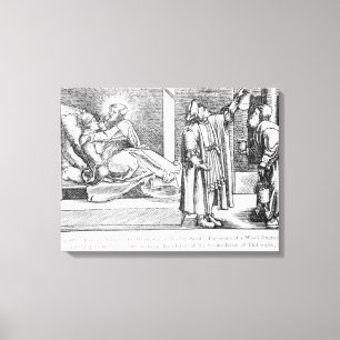 Toile Traiter par l'intercession d'une guérison