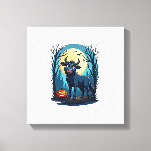 Toile Transformation de loup-garou de vache