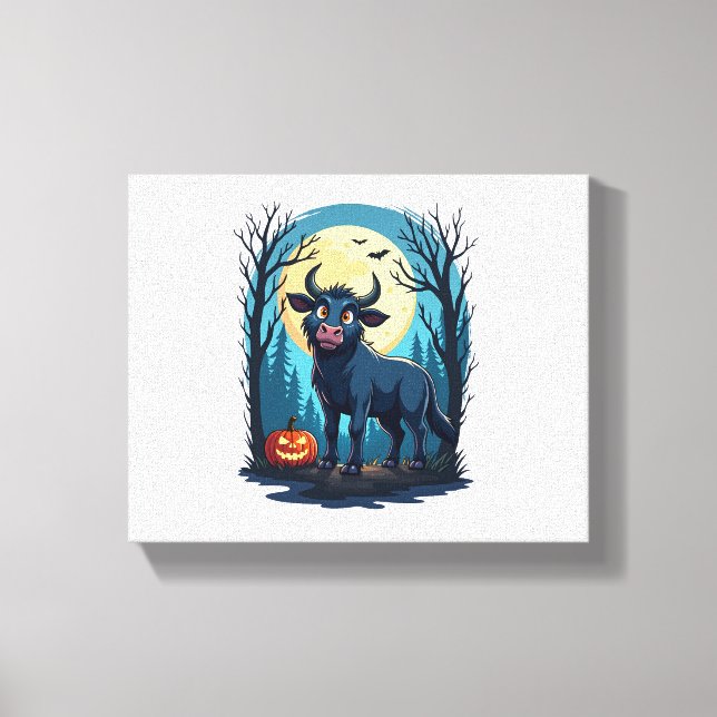 Toile Transformation du loup-garou de vache (Recto)
