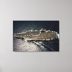 Toile TRANSPORTEUR D'AÉRONEF AMÉRICAIN - CVN-72 24x36