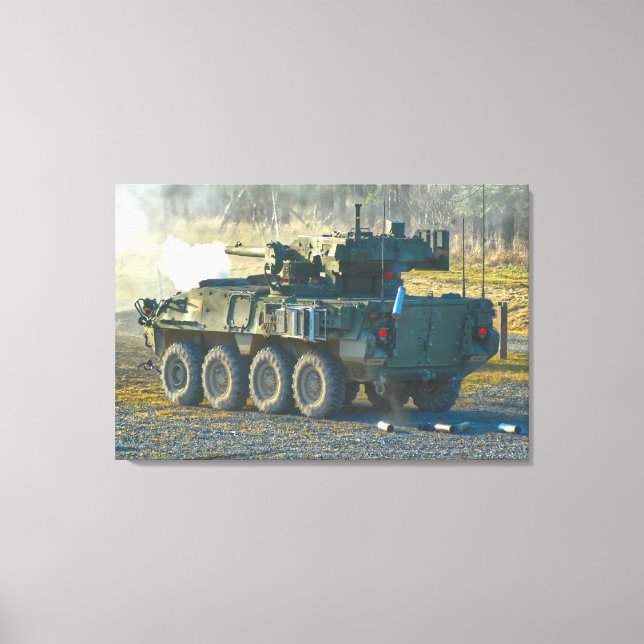 Toile TRANSPORTEUR DE PERSONNEL ARMÉ - Stryker 24x36 (Recto)