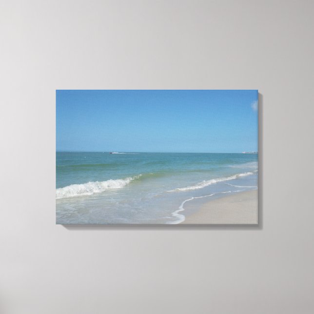 Toile Treasure Island Florida Beach (Recto)