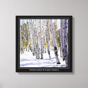 Toile Trembles dans la Forêt