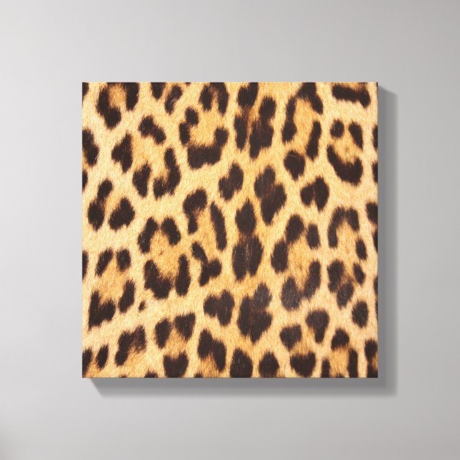 Toile trendy stylisi wild safari nursery leopard print (Recto)