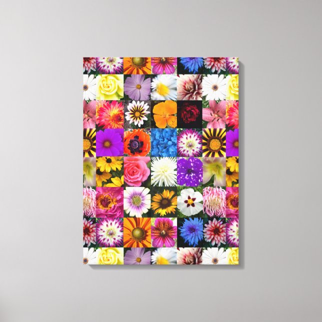 Toile Trente Fleurs (Recto)