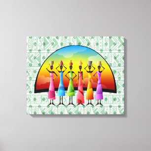 Toile Tribal africain