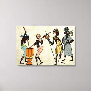 Toile Tribal africain