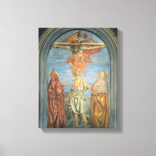 Toile Trinité sainte avec St Jerome (fresque)