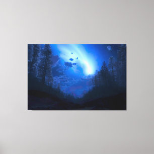Toile Triptyque "Harbinger"