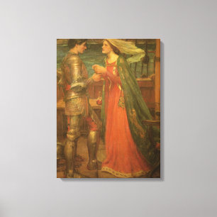 Toile Tristan et Isolde par John William Waterhouse
