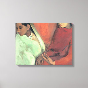 Toile Trois Filles Par Amrita Sher Gil
