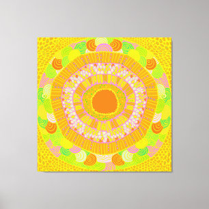 Toile Tropical Del Sol - Soleil de l'Arizona