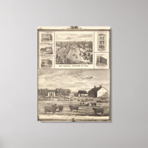 Toile Troupeau d'érablière, cèdre Co nouveau Hampton