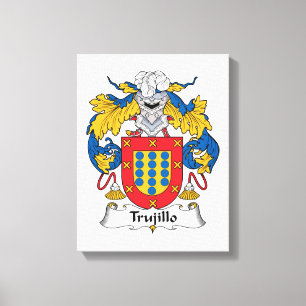 Toile Trujillo Famille Crest