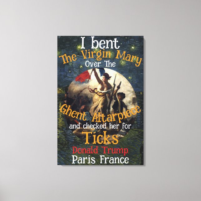 Toile Trump Pam Bondi Kristi Noem Hegseth Bible Study WH (Recto)