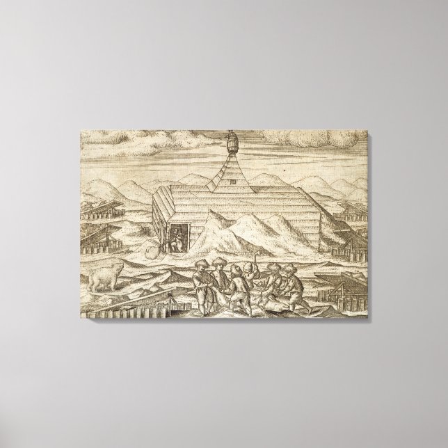 Toile Tueur d'équipage et pelage d'ours, à l'extérieur d (Recto)