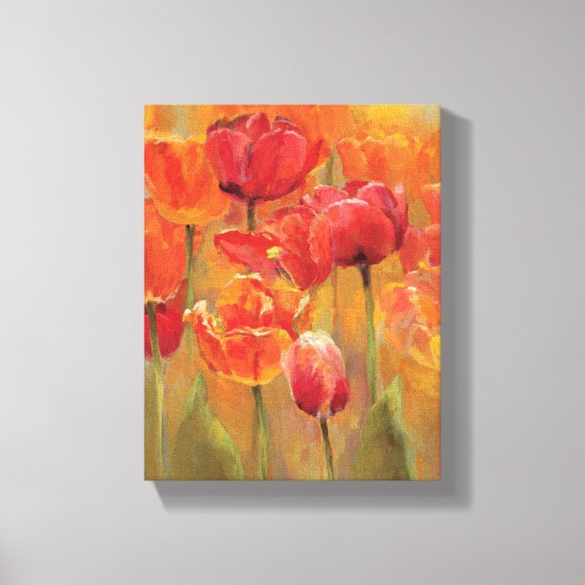 Toile Tulipes au milieu (Recto)