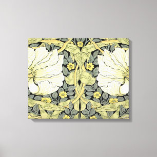 Toile Tulipes Pimpernel Art Botanique de William Morris