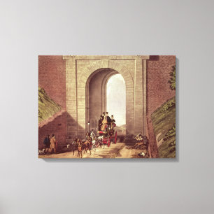 Toile Tunnel de Highgate, gravé par chasse à George,