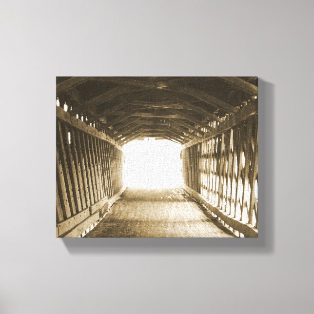 Toile Tunnel de lumière (Recto)