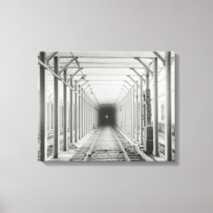 Toile Tunnel de métro, 1904