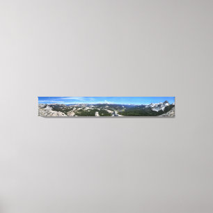 Toile Tuolumne Meadows Panorama de Fairview Dome - Yos