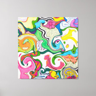 Toile Turbulence of Colors