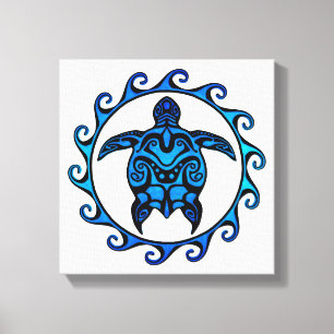 Toile Turtle Sun