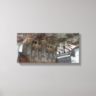 Toile Tuyau d'orgue | Zazzle_Growshop.