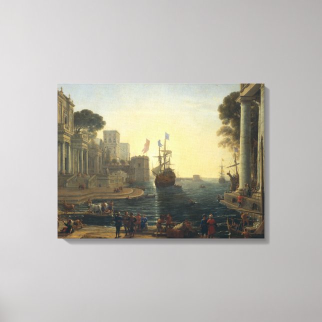 Toile Ulysse retourne Chryseis à son père (Recto)